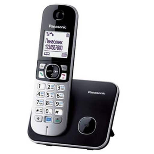 Телефон DECT Panasonic KX-TG6811RUB, черный