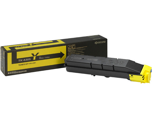 Картридж Kyocera TK-8305Y желтый 1T02LKBNL0