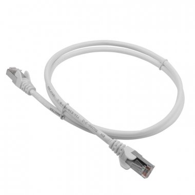 Патч-корд 1.5м, FTP cat.5e, Lanmaster LAN-PC45/S5E-1.5-GY, серый