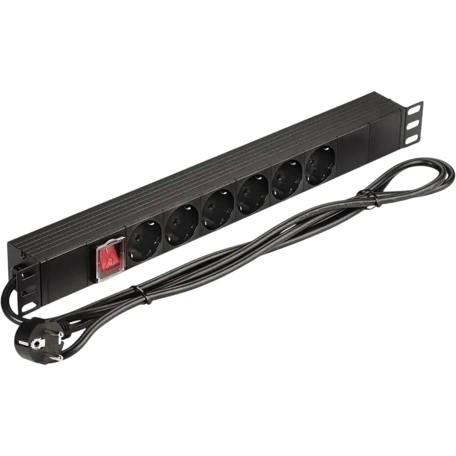 Блок распределения питания Lanmaster NM-PD16A-6XSH+S-2.0