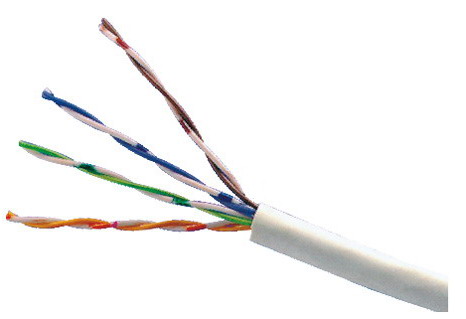 UTP кабель бухта 305м cat.5e Lanmaster TWT-5EUTP2PT-WH, белый