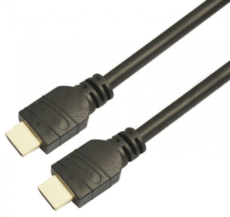 Кабель HDMI (19M) - HDMI (19M), 1м, Lazso WH-111(1M), черный