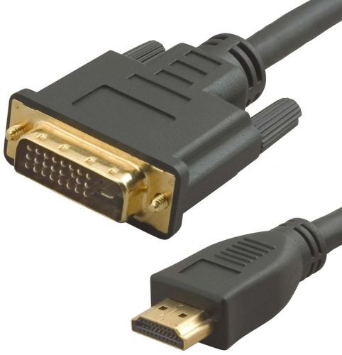 Кабель HDMI (19M) - DVI-D (25M), 15м, Lazso WH-141(15M)