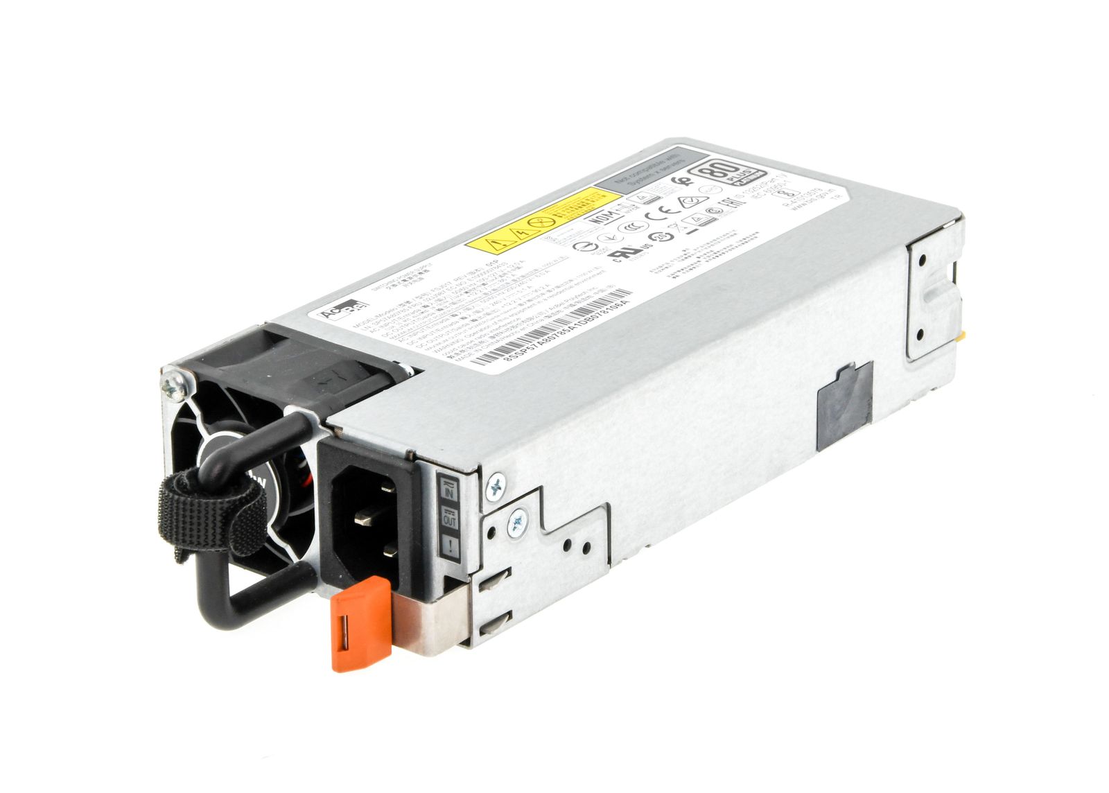 Блок питания 1100Вт, Lenovo ThinkSystem (03KK302), 80 Plus Platinum, 1U
