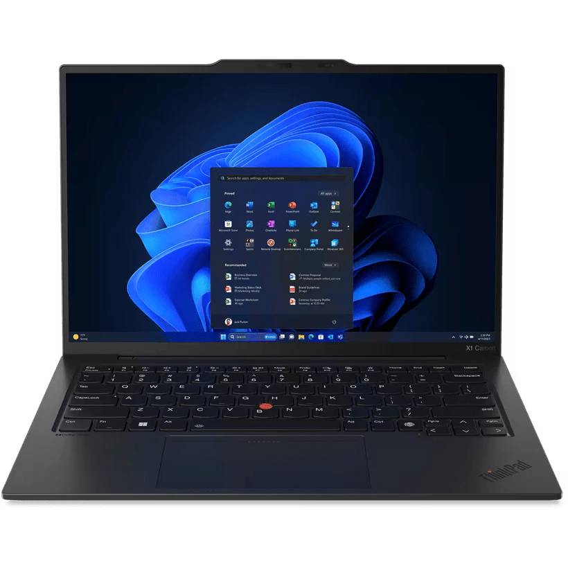 Ноутбук Lenovo ThinkPad X1 Carbon Gen 12 (21KC00A7US), 14" IPS, Core Ultra 7 155U/ 32Gb/ 512SSD/ W11/ Black