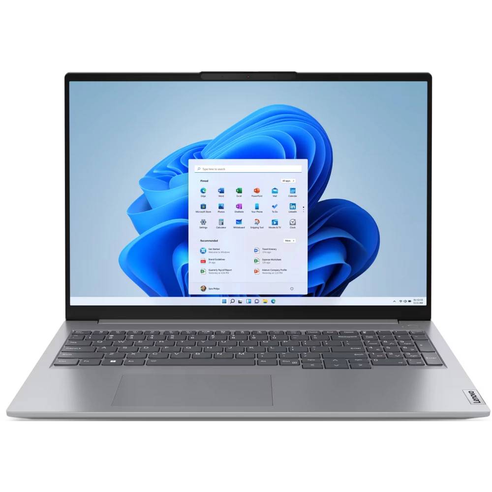 Ноутбук Lenovo Thinkbook 16 G6 ABP 21KK008FAK, 16" IPS, Ryzen 5 7430U/ 16Gb/ 512SSD/ Grey