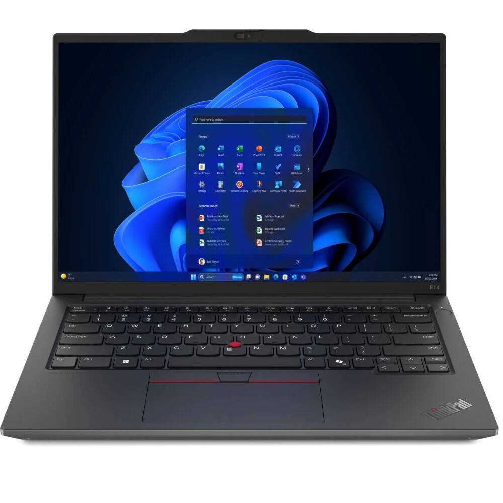 Ноутбук Lenovo ThinkPad E14 Gen 6 (21M700AGIG), 14" IPS, Core Ultra 5 125U/ 16Gb/ 512SSD/ Black