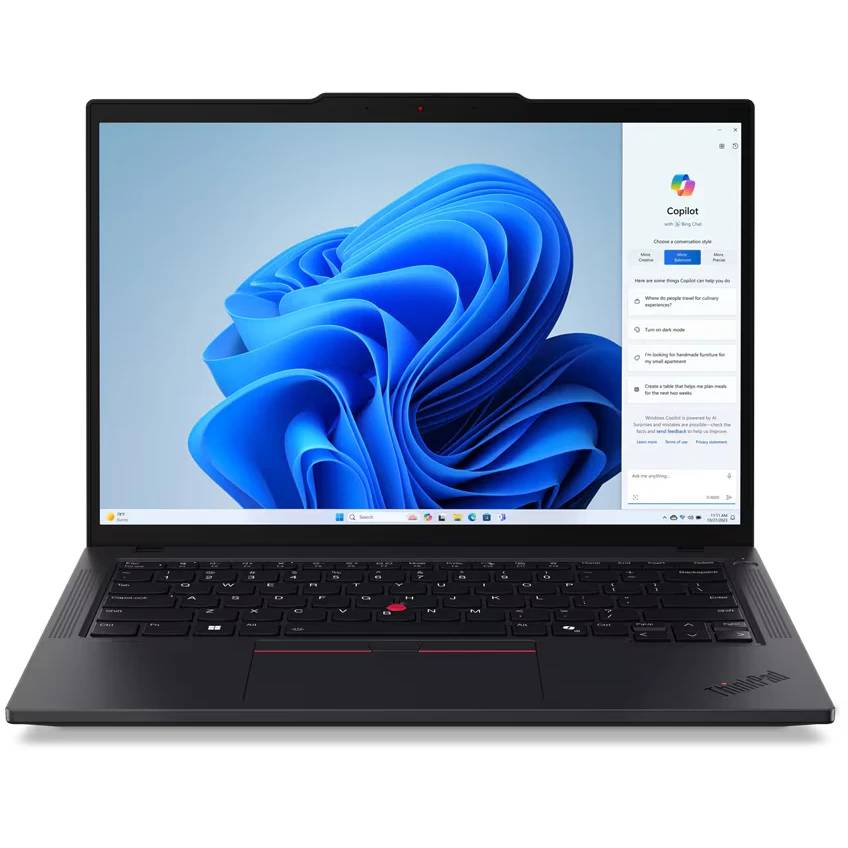 Ноутбук Lenovo ThinkPad T14 Gen 5 21ML008NUS, 14" IPS, Core Ultra 7 165H/ 32Gb/ W11/ 512SSD/ Black