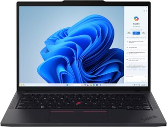 Ноутбук Lenovo ThinkPad T14 Gen 5 (21ML00EHFW), 14" IPS, Core Ultra 7 155U/ 16Gb/ 512SSD/ Black
