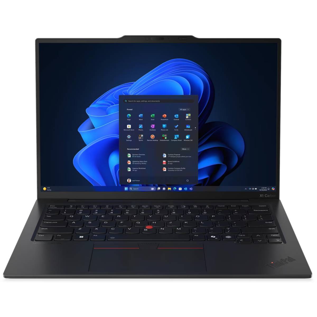 Ноутбук Lenovo ThinkPad X1 Carbon Gen 13 Aura Edition (21NX00JPSG), 14" OLED, Core Ultra 7 265U/ 32Gb/ 1TbSSD/ W11/ Black