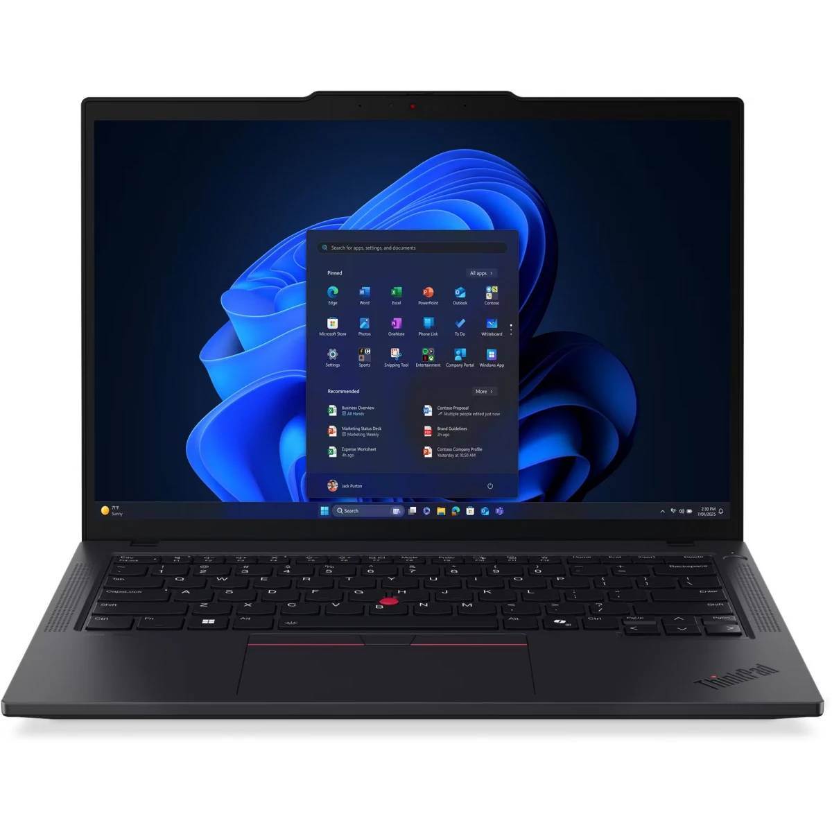 Ноутбук Lenovo ThinkPad T14 G6 (21QC006CFW), 14", Core Ultra 5 225U/ 16Gb/ 512SSD/ Black
