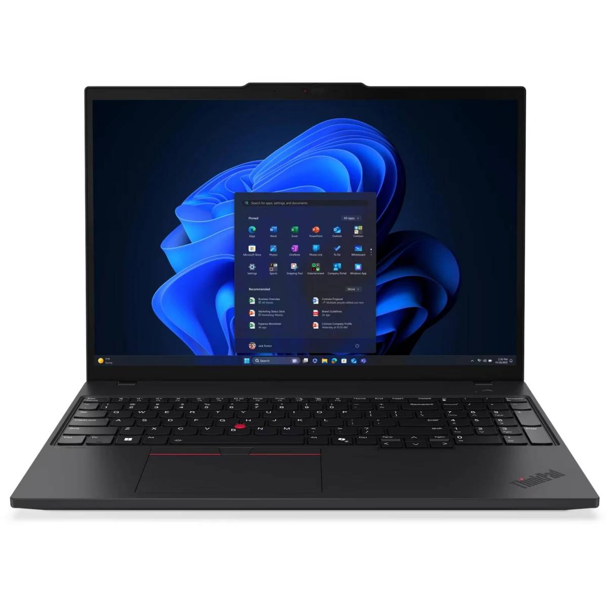 Ноутбук Lenovo ThinkPad T16 G4 (21QE0065FW), 16" IPS, Core Ultra 5 225H/ 32Gb/ 1TbSSD/ Black