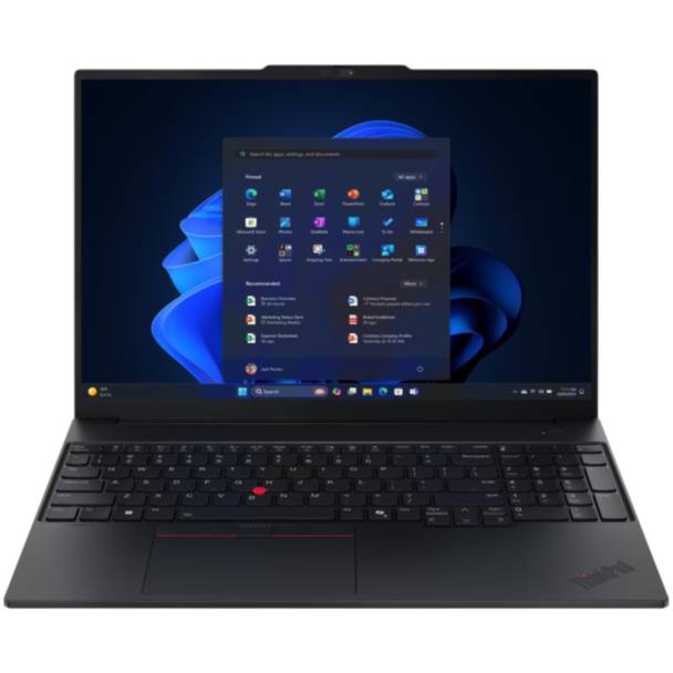 Ноутбук Lenovo ThinkPad E16 G3 (21SR0049FW) 16.0" IPS/ Core Ultra 7 255H/ 16Gb/ 512SSD/ Black