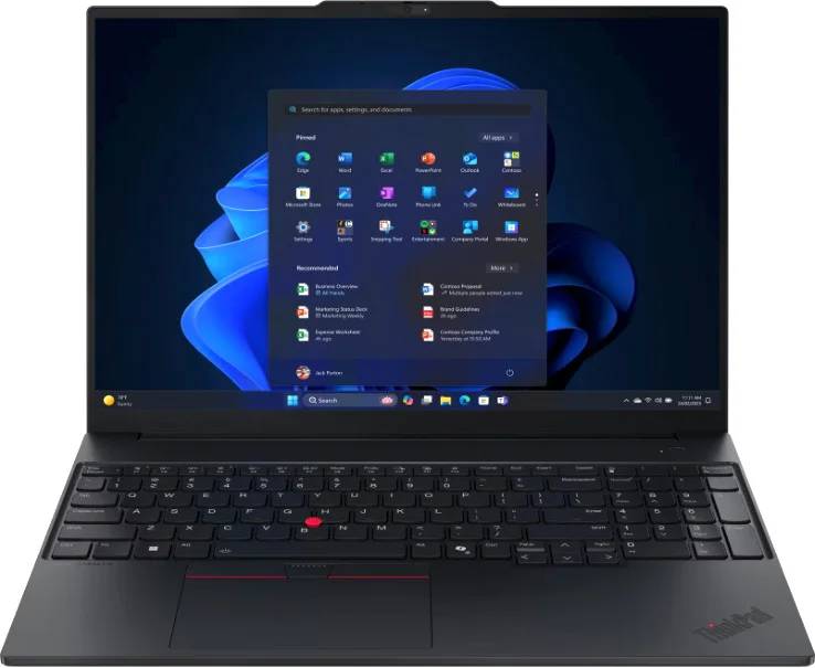 Ноутбук Lenovo ThinkPad E16 Gen 3 (21TF004RFW), 16" IPS, Core 5 210H/ 16Gb/ 512SSD/ Black