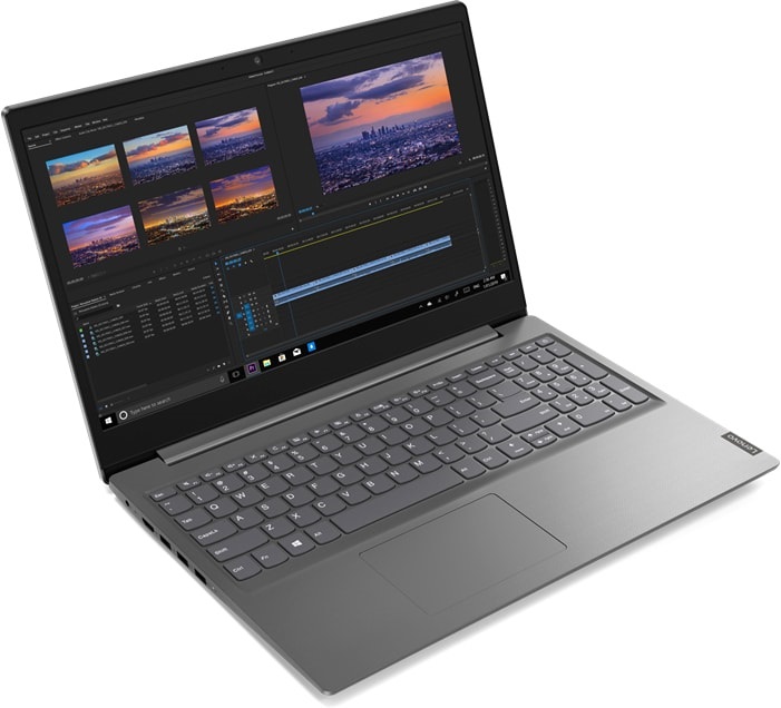 Ноутбук Lenovo V15-IGL (82C3001NAK), 15.6", Celeron N4020/ 4Gb/ 256SSD/ Grey