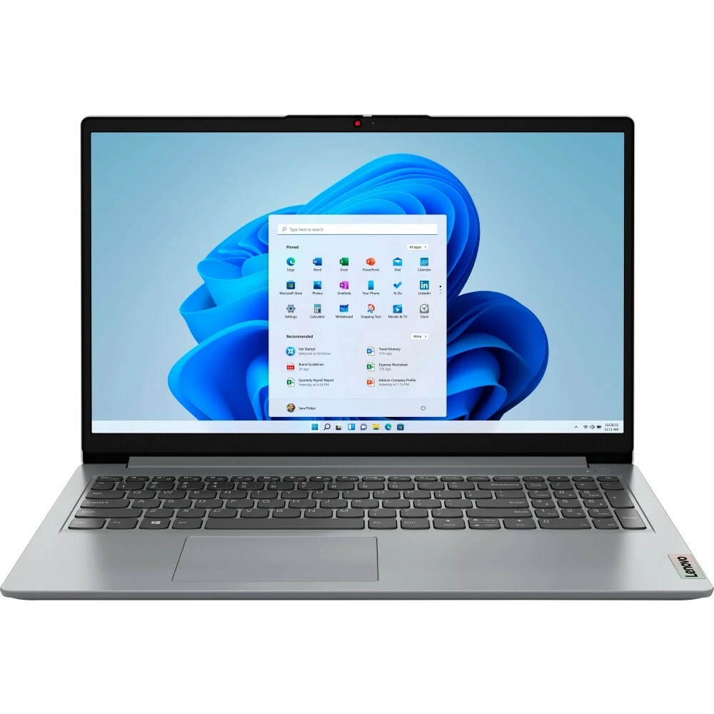 Ноутбук Lenovo IdeaPad 1 15ALC7 (82R400E9RK), 15.6" IPS, Ryzen 7 5700U/ 16Gb/ 512SSD/ Grey