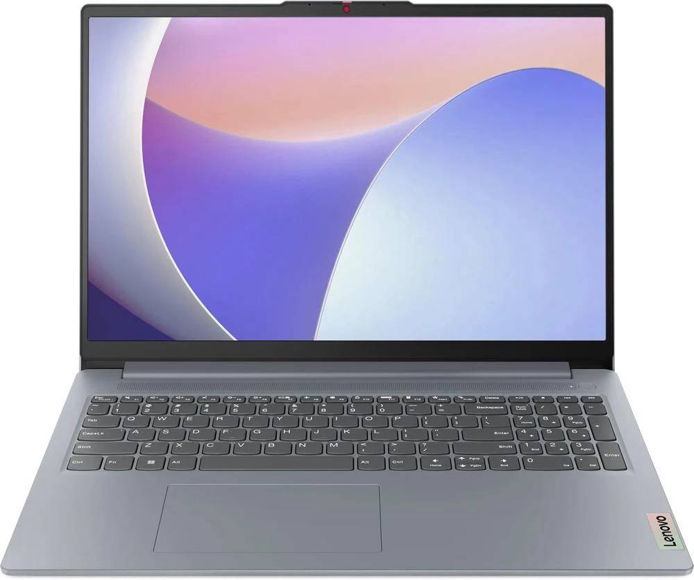 Ноутбук Lenovo IdeaPad Slim 3 15AMN8 (82XQ00MBPS), 15.6" IPS, Ryzen 3 7320U/ 8Gb/ 512SSD/ Grey
