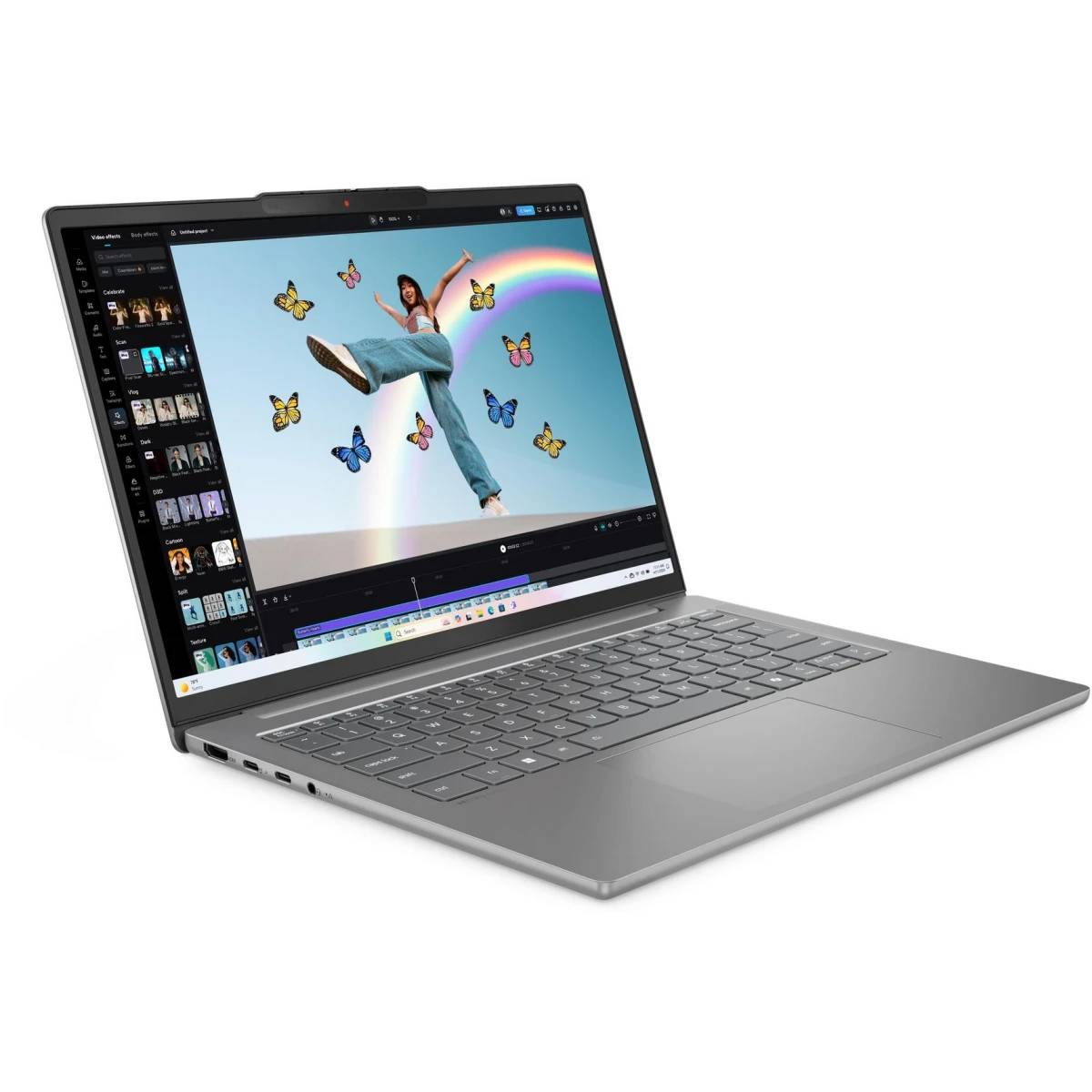 Ноутбук Lenovo IdeaPad Slim 5 14ARP10 (83HT000CRK), 14" OLED, Ryzen 7 7735HS/ 16Gb/ 512SSD/ Gray