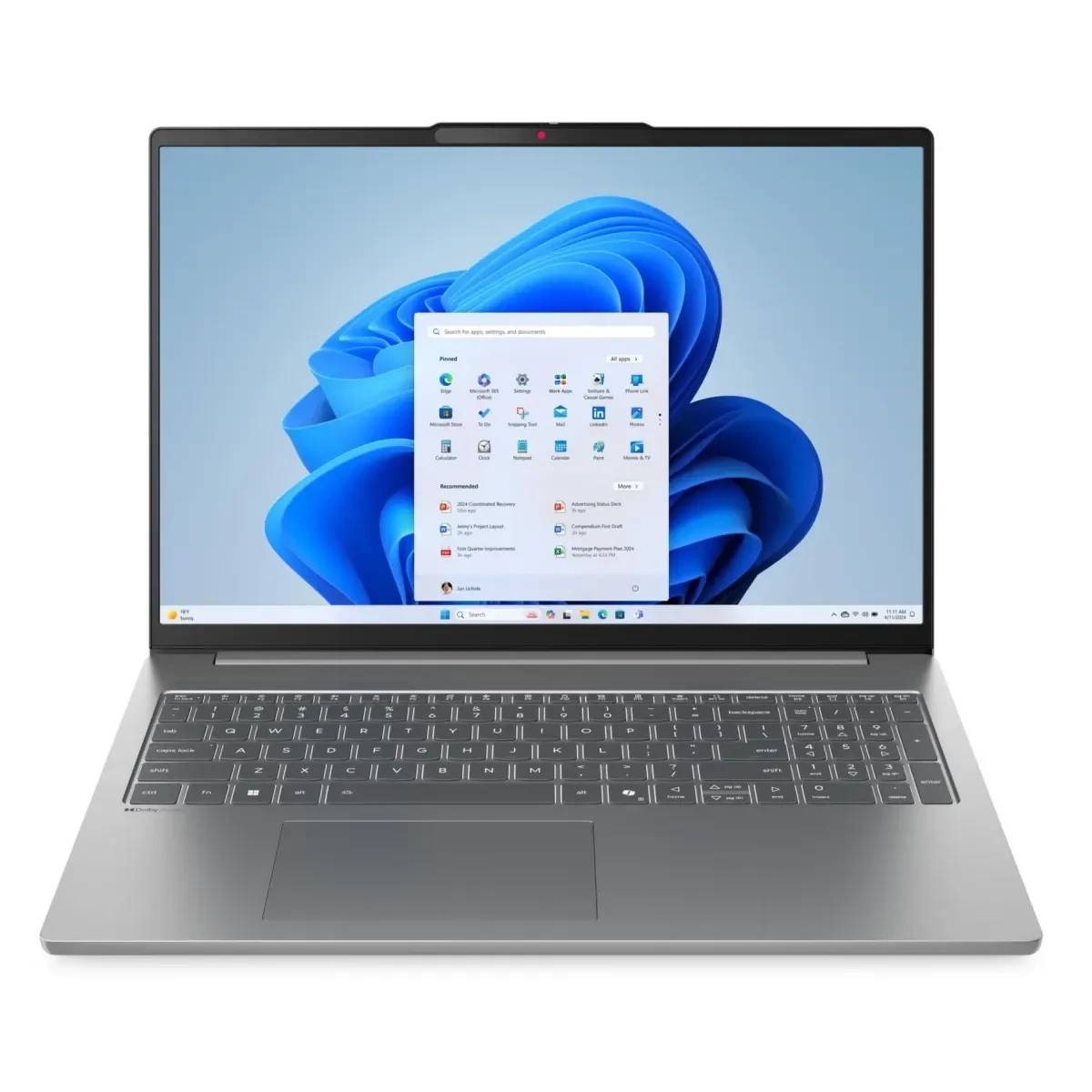 Ноутбук Lenovo IdeaPad Slim 5 16ARP10 (83HU0007RK), 16" IPS, Ryzen 7 7735U/ 16Gb/ 512SSD/ Grey