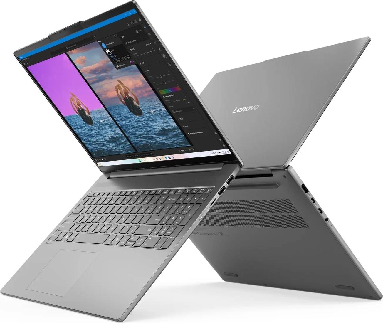Ноутбук Lenovo IdeaPad Slim 5 16AHP10 (83HW000ARK), 16" OLED, Ryzen 5 8645HS/ 16Gb/ 512SSD/ Grey