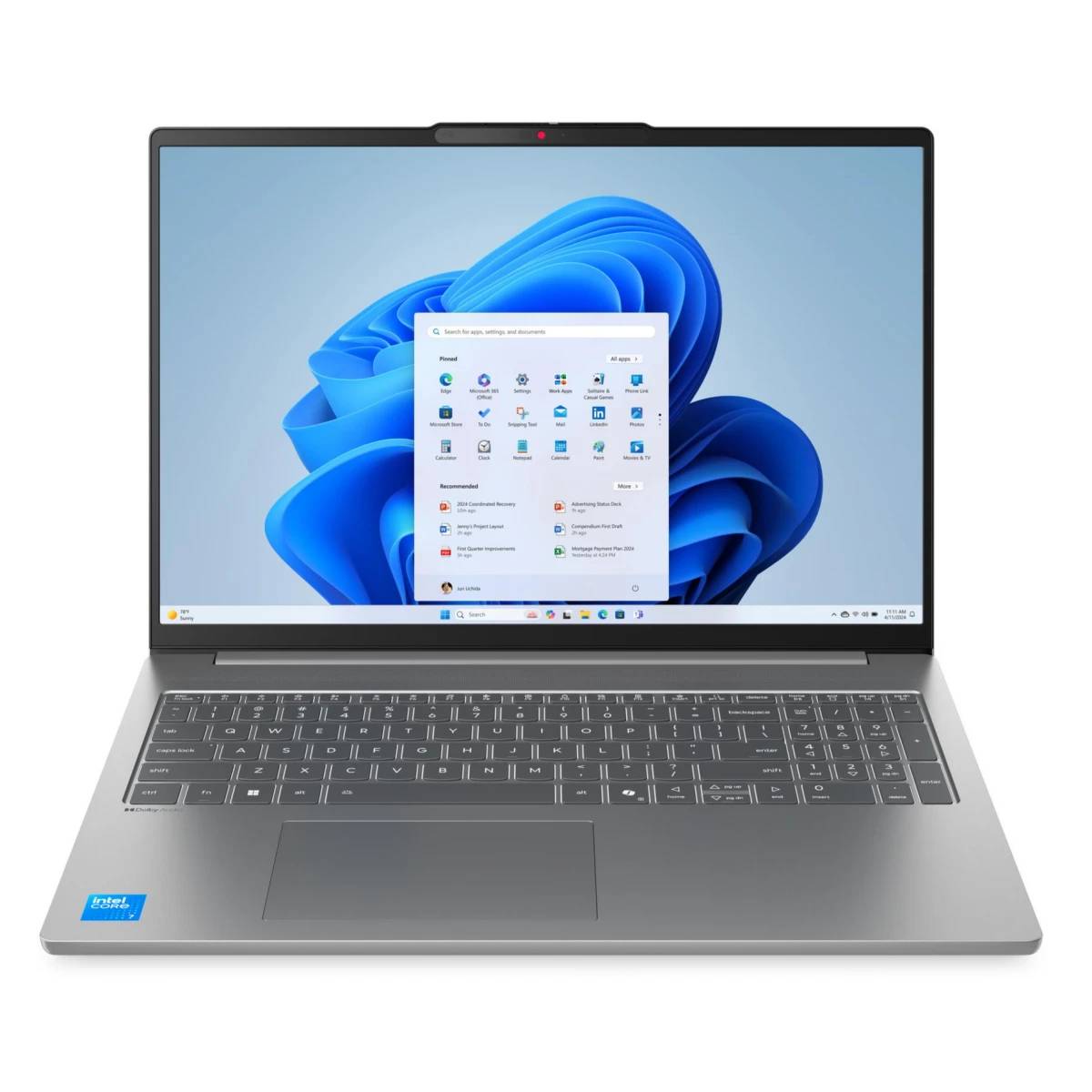 Ноутбук Lenovo IdeaPad Slim 5 16IRH10 (83J1001FRK), 16" OLED, Core 7 240H/ 32Gb/ 1TbSSD/ Grey