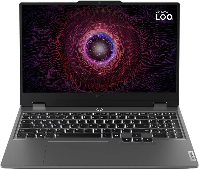 Ноутбук Lenovo LOQ 15ARP9 (83JC005JRK), 15.6" IPS, Ryzen 7 7435HS/ 16Gb/ 512SSD/ RTX 4050 6Gb/ Grey