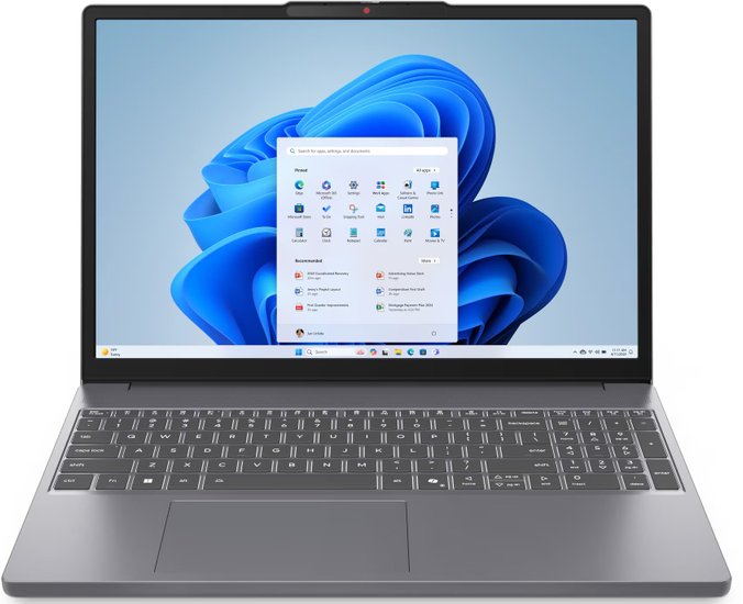 Ноутбук Lenovo IdeaPad Slim 3 15IRH10 (83K10164RK), 15.3", Core i5 13420H/ 16Gb/ 512SSD/ Luna Grey
