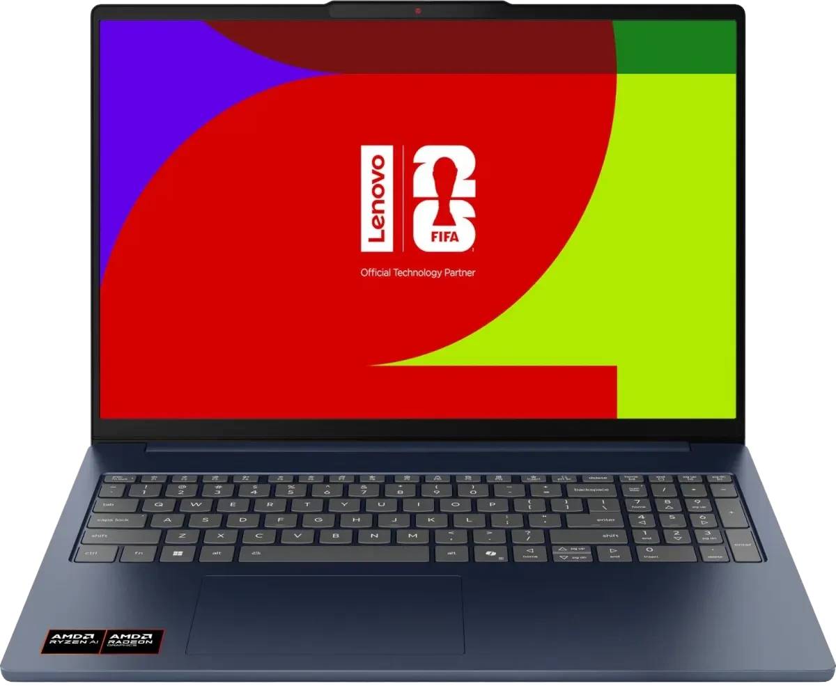 Ноутбук Lenovo IdeaPad Slim 5 16AGP11 (83S2000LRK), 16" OLED, Ryzen AI 5 430/ 16Gb/ 512SSD/ Blue