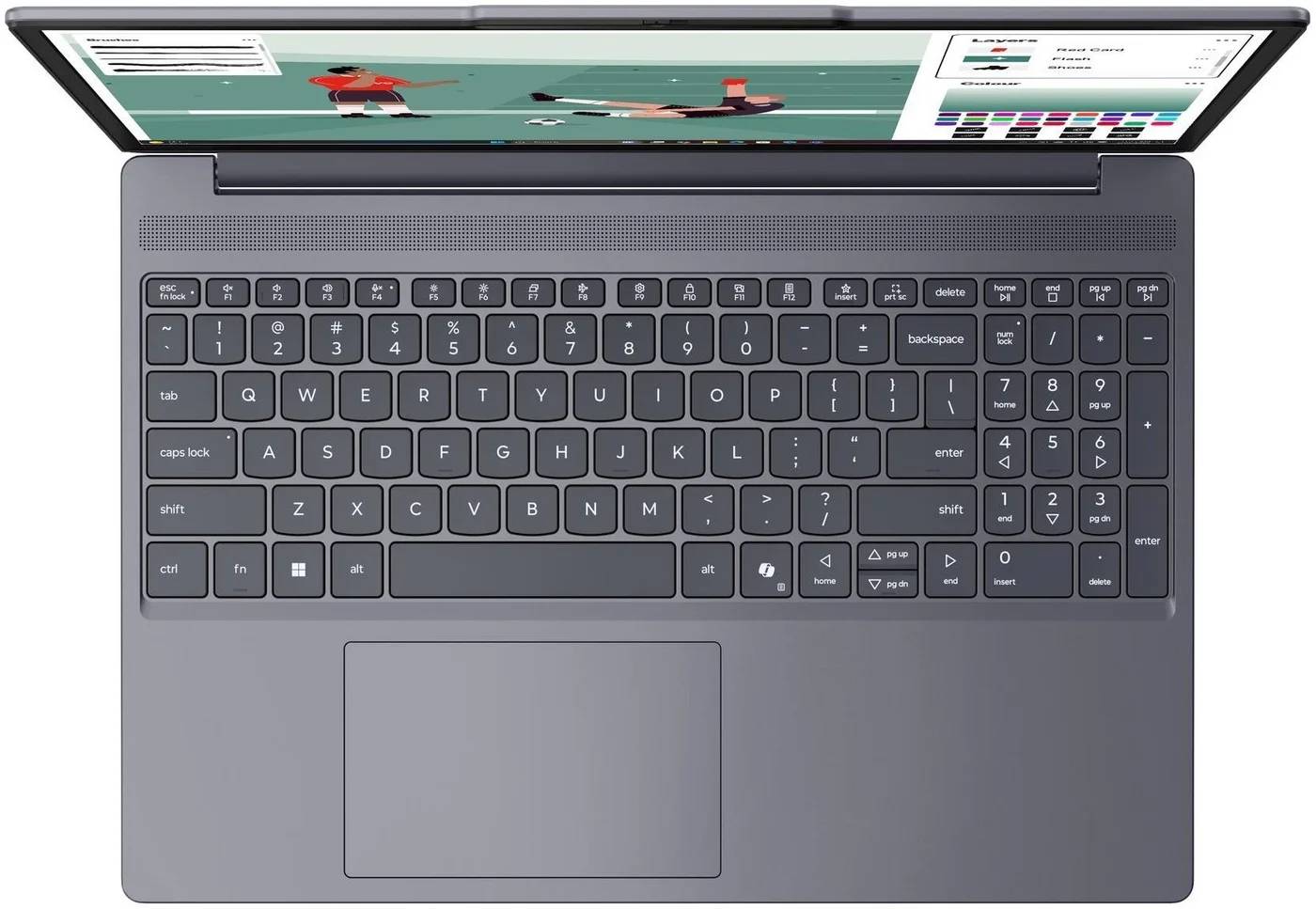 Ноутбук Lenovo IdeaPad Slim 3 15IPH11 (83UR0027RK), 15.6" IPS, Core Ultra 5 322/ 16Gb/ 512SSD/ Grey