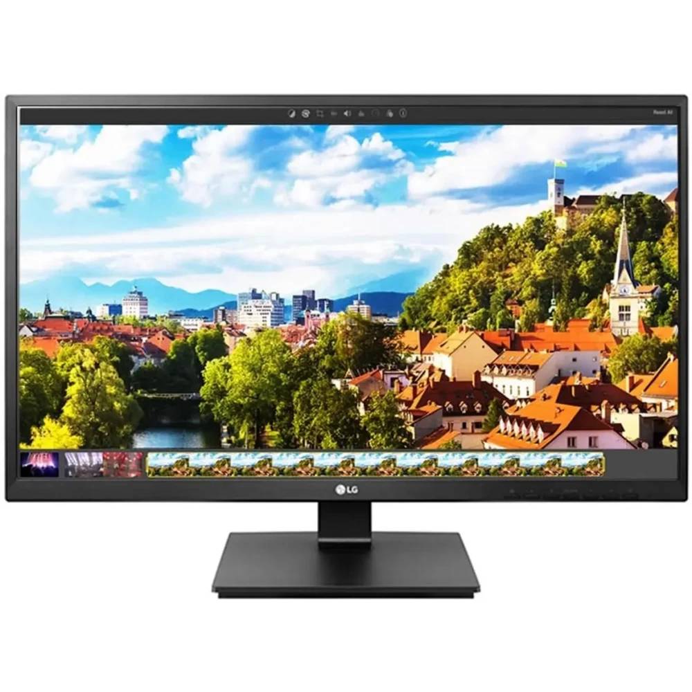 Монитор 27" LG 27BK55YP-B, 1920x1080, IPS, 120Hz (DVI-D, HDMI, DP, VGA)