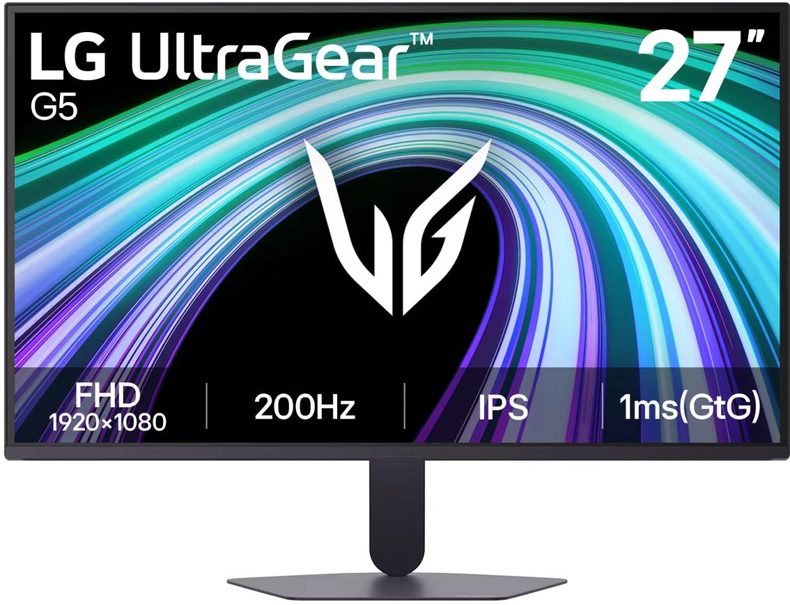 Монитор 27" LG UltraGear 27G523B-B, 1920x1080, IPS, 200Hz (2xHDMI, DP)