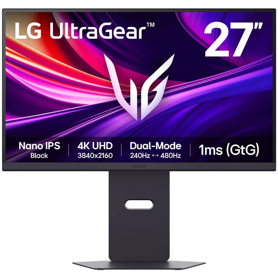 Монитор 27" LG UltraGear 27G850A-B, 3840x2160, IPS, 240Hz (2xHDMI, DP)