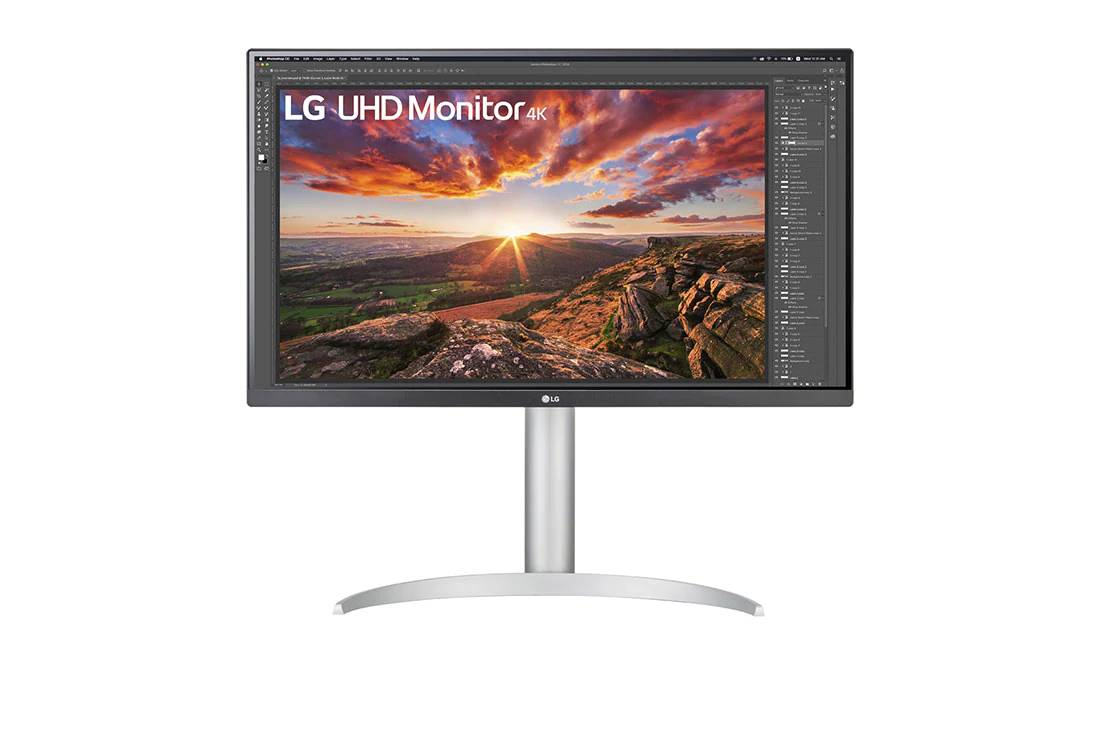 Монитор 27" LG 27UP850N-W, 3840x2160, IPS, 60Hz, Speakers (HDMI, DP, USB Type-C)