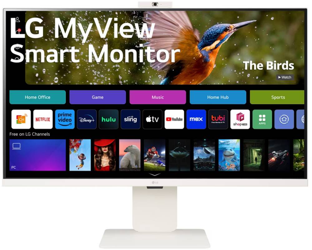 Монитор 31.5" LG 32SR85U-W, 3840x2160, IPS, 60Hz, Speakers (2xHDMI, 3xUSB Type-C)