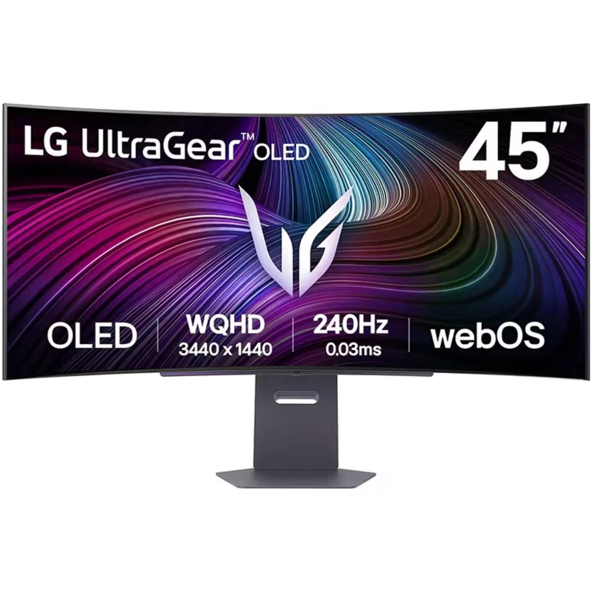 Монитор 44.5" LG 45GX90SA-B, 3440x1440, OLED, 240Hz (2xHDMI, DP)