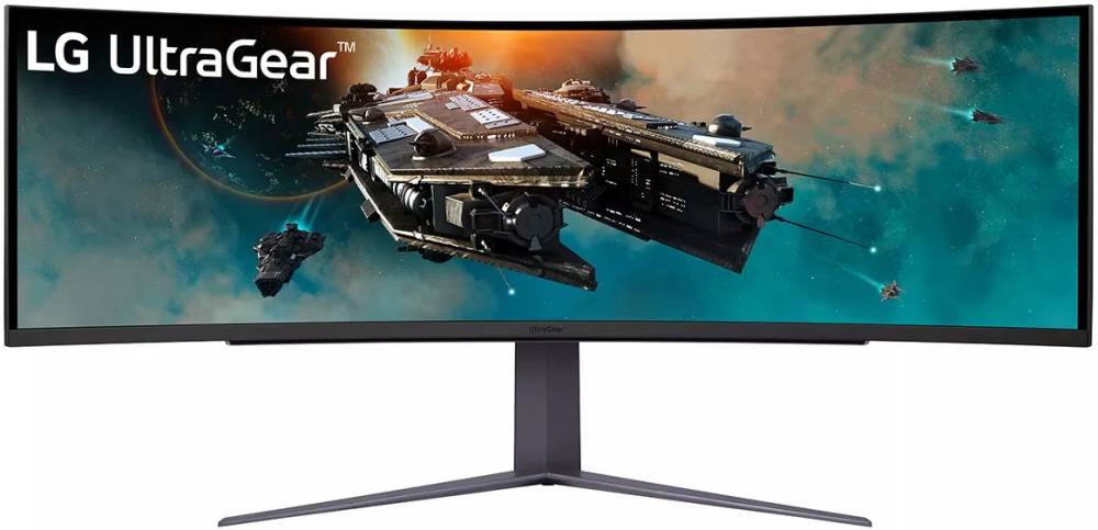 Монитор 49" LG UltraGear 49GR85DC-B, 5120x1440, VA, 240Hz (2xHDMI, DP)