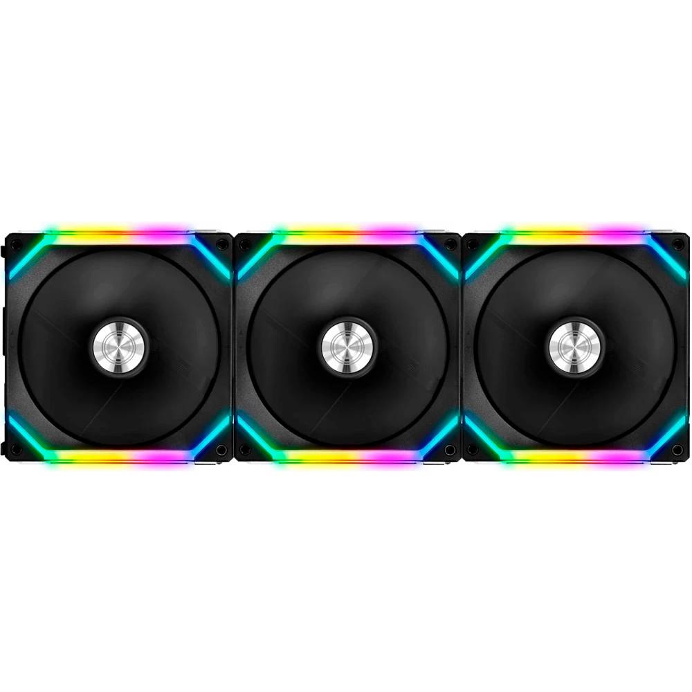 Вентилятор 12x12см Lian Li UNI FAN SL 120 Black G99.12UF3B.R0 (UF-SL120-3B), 3шт + Controller