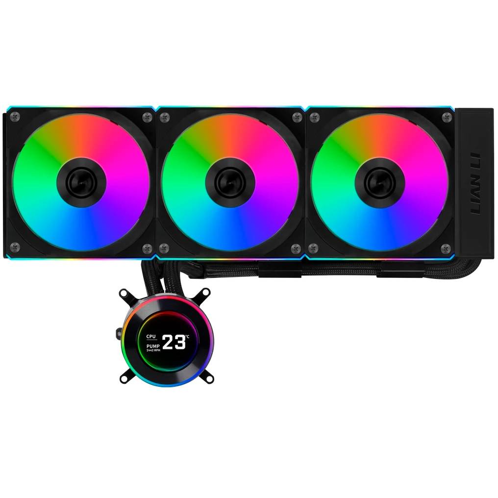 Жидкостное охлаждение Lian Li HydroShift II LCD-C 360R Black G89.GHS2LCD36RB.R0 (LGA1700 Ready)