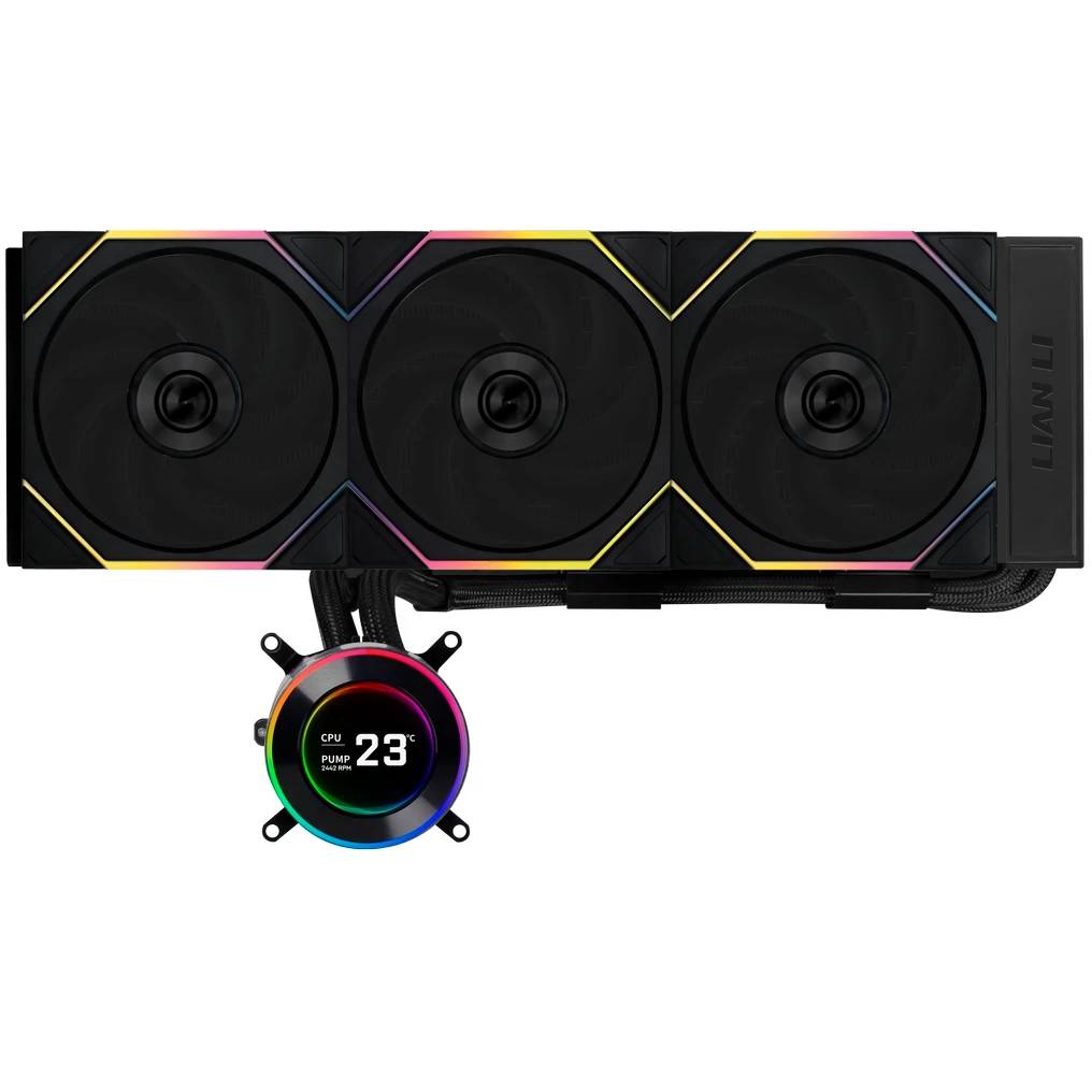 Жидкостное охлаждение Lian Li HydroShift II LCD-C 360TL Black G89.GHS2LCD36TB.R0 (LGA1700 Ready)