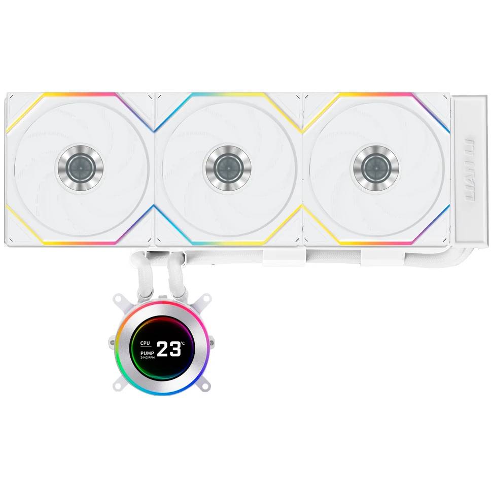Жидкостное охлаждение Lian Li HydroShift II LCD-C 360TL White G89.GHS2LCD36TW.R0 (LGA1700 Ready)