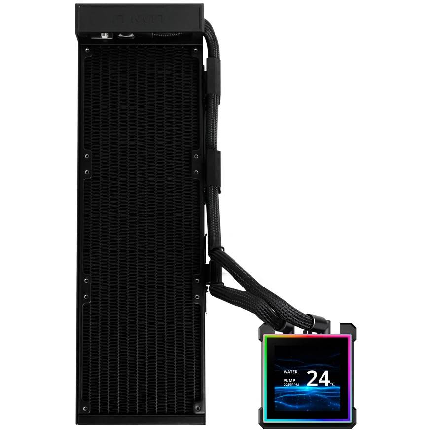Жидкостное охлаждение Lian Li HydroShift II LCD-S 360N Black G89.GHS2LCDS36NB.R0 (LGA1700 Ready)