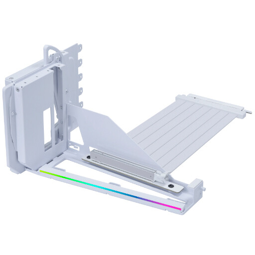 Крепление для вертикальной установки видеокарты Lian Li PCI-e 5.0 White G89.VG4-5-V4W.R0, с райзер-кабелем