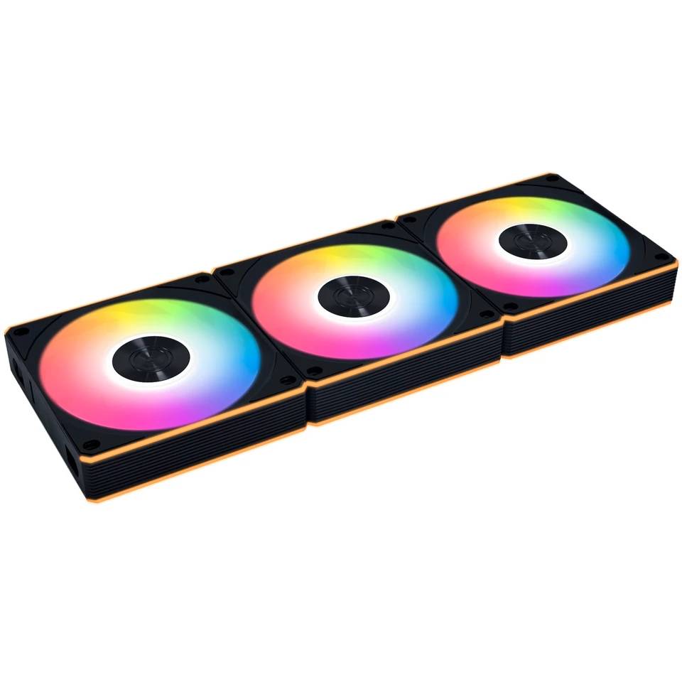 Вентилятор 12x12см Lian Li UNI FAN CL WIRELESS 120 Black G99.12CL1W3B.R0, 3 шт.
