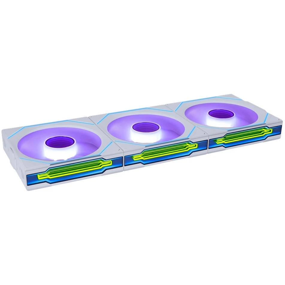Вентилятор 12x12см Lian Li UNI FAN SL Infinity WIRELESS 120 Reverse Blade White G99.12RSLIN1W3W.R0, 3 шт.