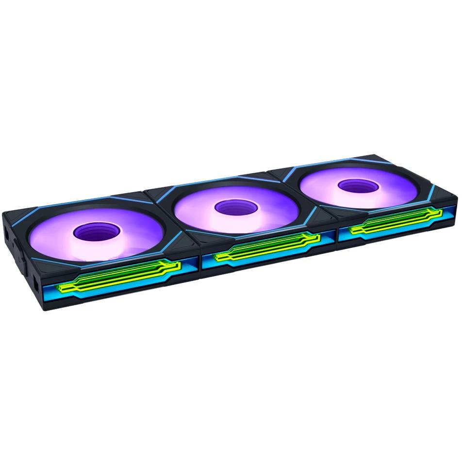 Вентилятор 12x12см Lian Li UNI FAN SL Infinity WIRELESS 120 Black G99.12SLIN1W3B.R0, 3 шт.
