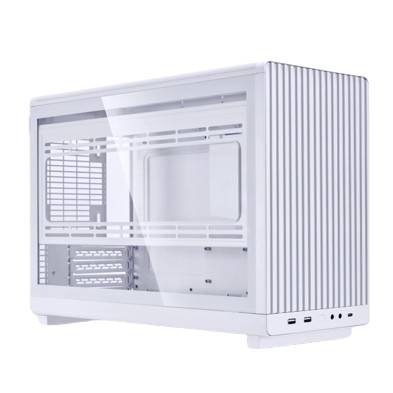 Корпус Lian Li A3-mATX TG White G99.A3W.10R, без БП, mATX
