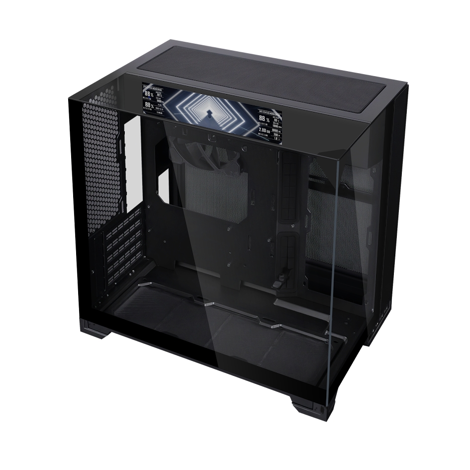 Корпус Lian Li O11 Vision-M Digital Black G99.O11VMDX.R0, без БП, mATX