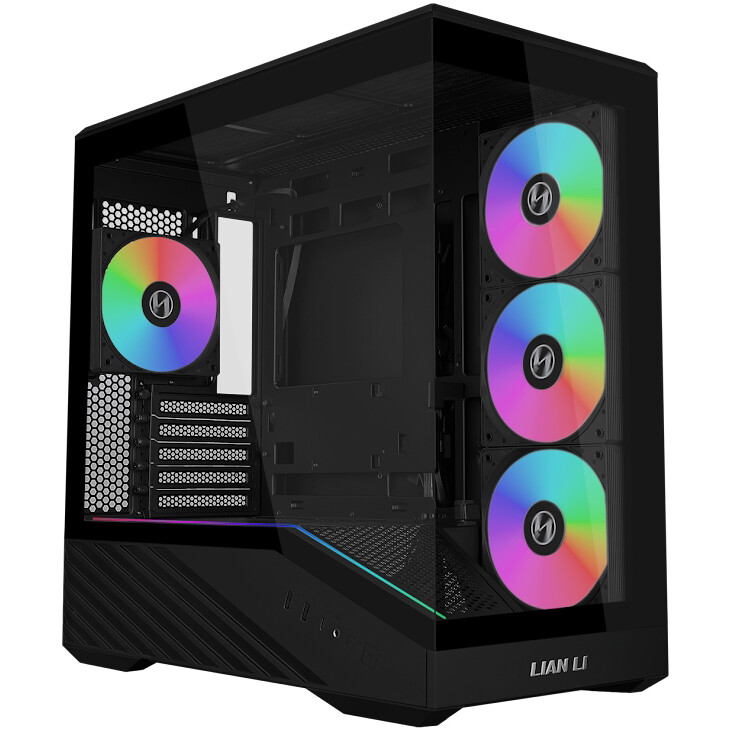 Корпус Lian Li V100 Mini RGB Black G99.V100RMIX.R0, без БП, mATX