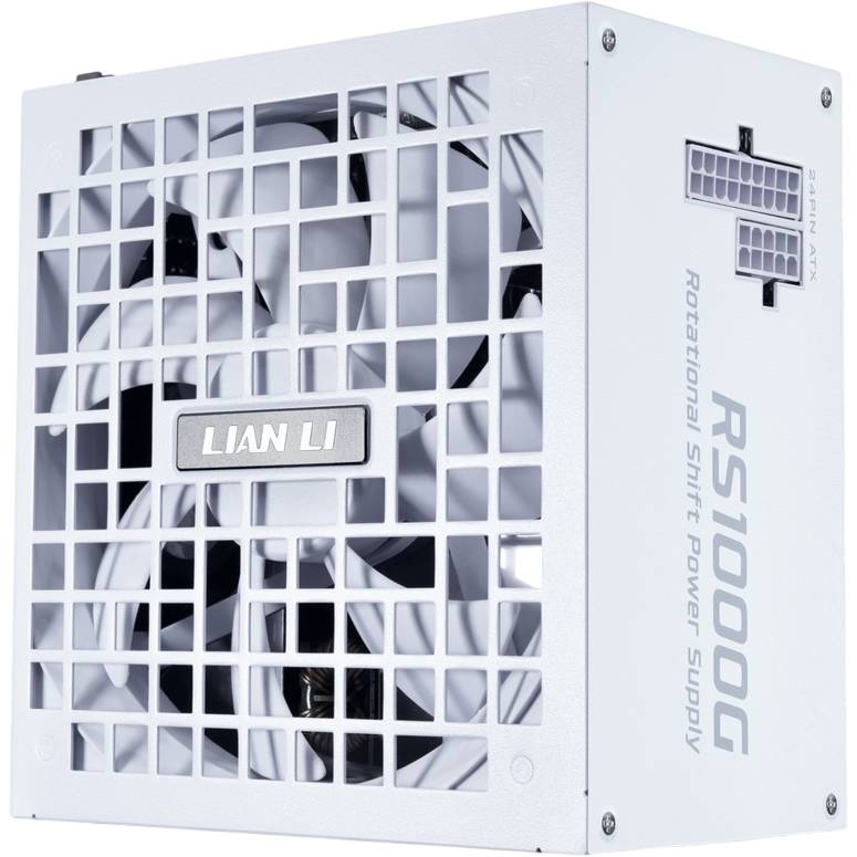 Блок питания 1000Вт, Lian Li RS1000G White 1000W G9P.RS1000G.W000.RU, 80 Plus Gold, APFC, ATX