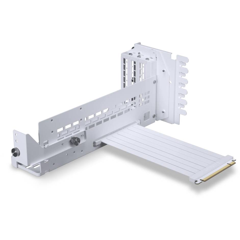 Крепление для вертикальной установки видеокарты Phanteks PH-PGPUKT5.0_DWT01 White, с райзер-кабелем